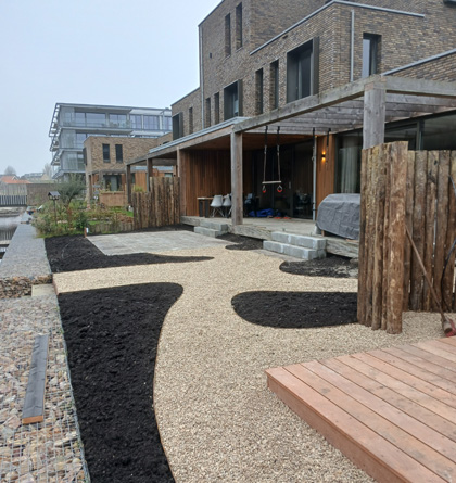 Designtuin aangelegd Culemborg